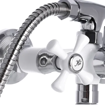 Змішувач для ванни Mixxus Omega 140 White (MI2768) — Photo 1