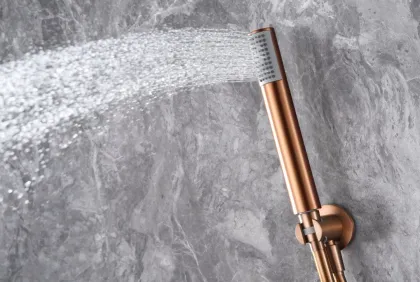 IMEX OLIMPO BRUSHED ROSE GOLD Набір для душу, PVD матове рожеве золото — Photo 2