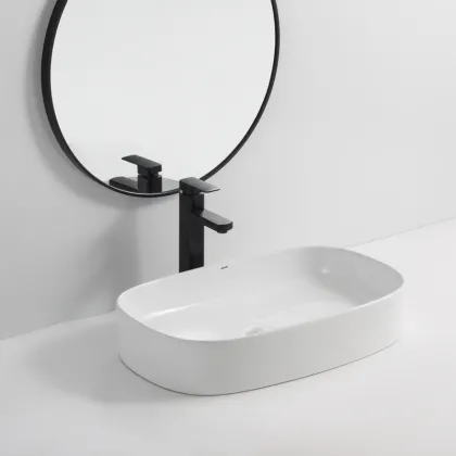 Раковина накладна Mixxus Premium BEVEL-0105 610х375х120mm (MP6524) — Photo 7