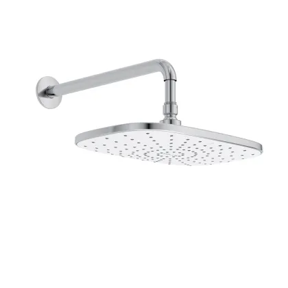 CASCADA A20Cw душ верхній (300*200 мм, набір з кронштейном), cromo