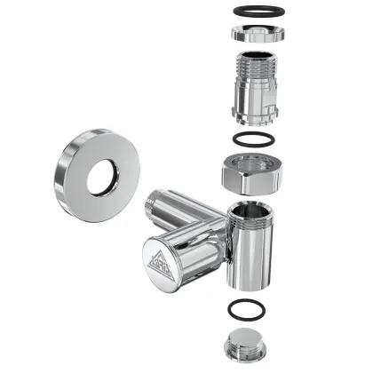 Кран кутовий Laris 1/2" - 1/2" Під ТЕН 2шт. (LX-2044) — Photo 3