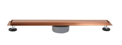 Трап для душу REA NEOX 100 PRO BRUSHED COPPER — Photo 4