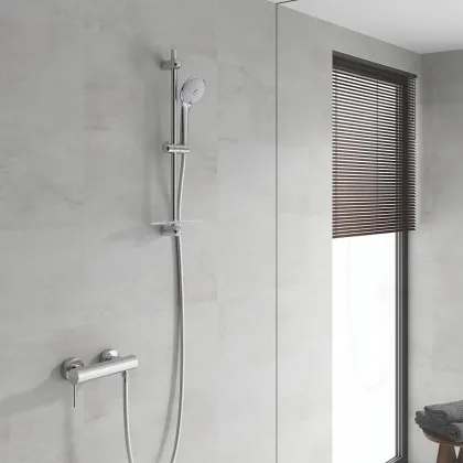 Душовий гарнітур зі штангою, 1 режим струменю Grohe Euphoria (27266001) — Photo 6