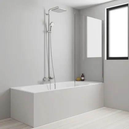 Душова система з термостатом для ванни Grohe New Tempesta Cosmop. System (26691000) — Photo 2