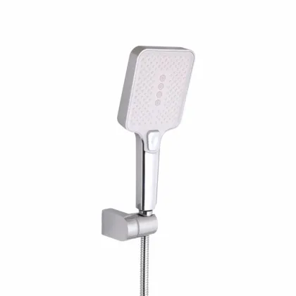 Змішувач для ванни Qtap Swan Cascada з поворотним виливом (з душовим гарнітуром) QTSWA260CRW45569 Chrome/White — Photo 4