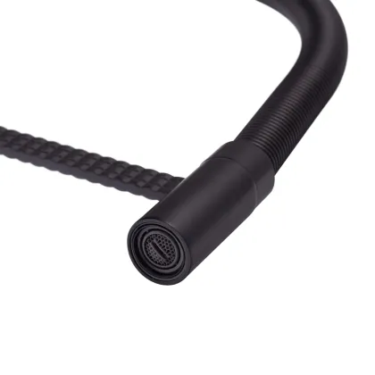 Змішувач для кухні Mixxus Premium Spark 017 BLACK (MI6969) — Photo 2