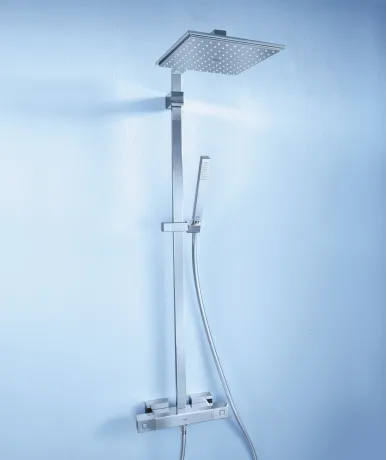 Душова система з термостатом для душа Grohe Euphoria Cube System (26087000) — Photo 3