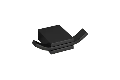 Гачок для рушників VBI NEPTUNE BLACK подвійний