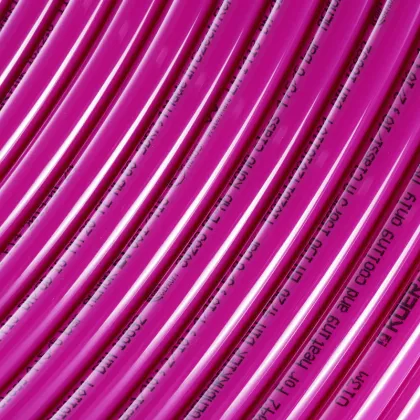 Труба для теплої підлоги з кисневим бар'єром Koer PEX-B EVOH 16 * 2,0 (pink) (600 м) (KR2853) — Photo 1