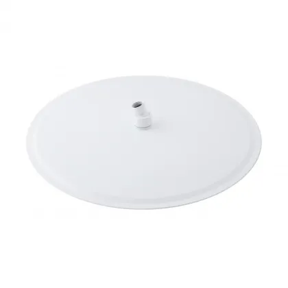 Лійка для верхнього душу Qtap Hlavova 400 мм округла QTHLAS400O1ZWW White — Photo 2