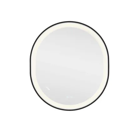 Дзеркало Qtap Gemini 800х700 з LED-підсвічуванням Touch, з антизапотіванням, з димером, рег. темп. кольору (3000-6500K) Reverse QT2578R8072B — Photo 4