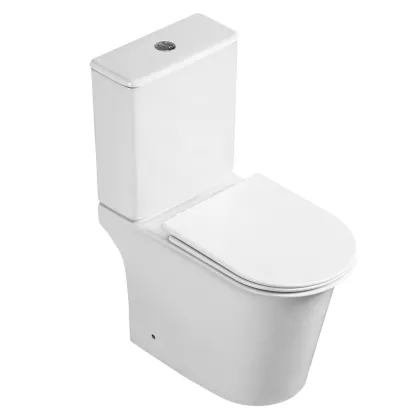 Унітаз-компакт Mixxus WAVE-0405-R 630х350х795mm, система змиву RIMLESS (MI6694) — Photo 2
