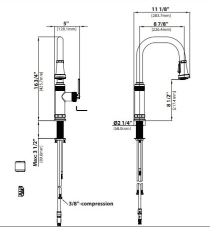 Змішувач кухонний KPF-4102 — Photo 3