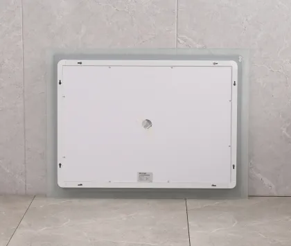 Дзеркало Mixxus FLAT MR04-100x80 з Led Touch, Anti-fog, димером, регулятором яскравості, годинником (MI6927) — Photo 9