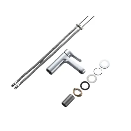 Змішувач латунний для раковини Lidz Astra 001F (k35) LDAST001FCRM48085 Chrome — Photo 7