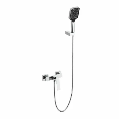 Змішувач для душу Qtap Capricorn з душовим гарнітуром Chrome (k35) QTCAP4060102C48221