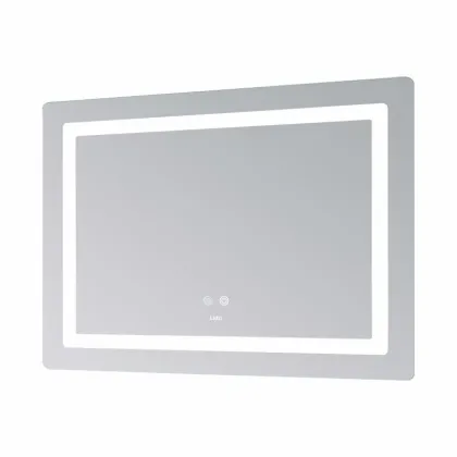 Дзеркало Lidz Kubis (KU2) 1200х800 з LED-підсвічуванням Touch, з антизапотіванням, з димером, рег. яскравості LDKUB120080049007 — Photo 4