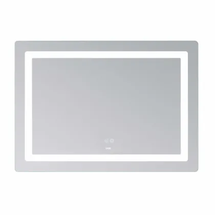Дзеркало Lidz Kubis (KU2) 1200х800 з LED-підсвічуванням Touch, з антизапотіванням, з димером, рег. яскравості LDKUB120080049007 — Photo 3