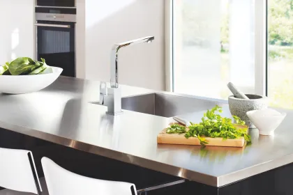 Змішувач для кухні Grohe Eurocube (31255000) — Photo 1