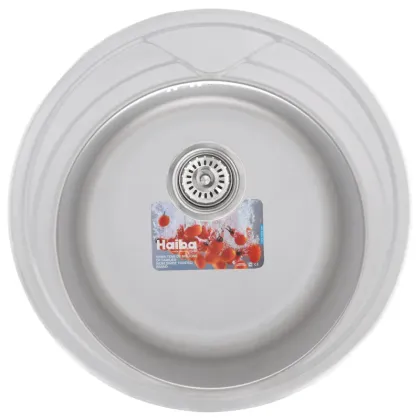 Мийка кухонна Haiba 510 (decor) (HB0544)