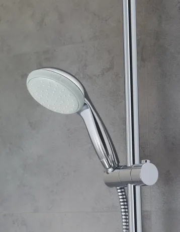 Душовий гарнітур зі штангою, 1 режим струменю Grohe New Tempesta Classic (27924001) — Photo 1