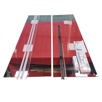 Двері в нішу Koer SR SD02-140x200-TR-01 прозоре скло Easy Clean 8мм, хром (KR5383) — Photo 27