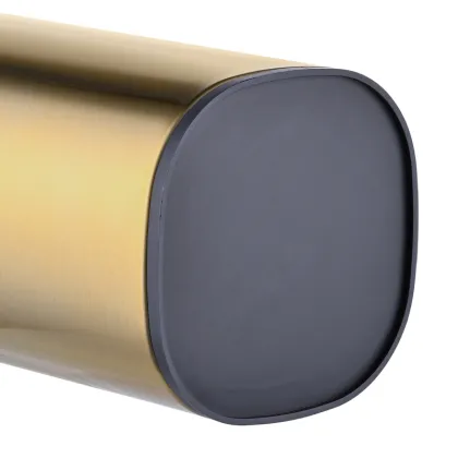 Йоржик для унітазу підлоговий Mixxus Premium Quadro-TB0201 Brushed Gold (колір матове золото) (MI8395) — Photo 20