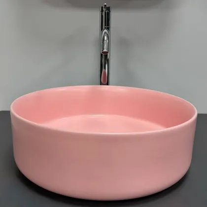 Умивальник (раковина) VBI PRATO PINK MATT накладний — Photo 1