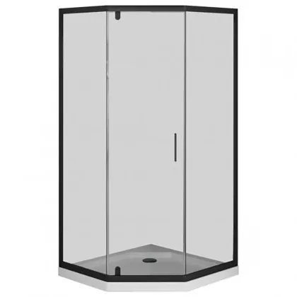 Душеве огородження 5-corner Pivot 90x90, без піддону AM.PM W90UG-405-090BT Gem