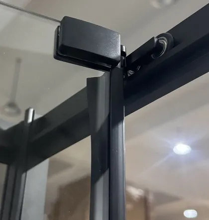 Душова кабіна без піддону Mixxus Premium Quadro SC01-120x80x195-TR Black прозоре скло 6мм (MI8293) — Photo 21