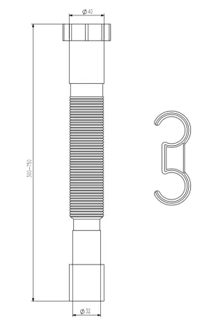 Гнучке з'єднання 40х32 — Photo 1
