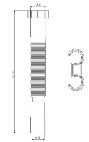 Гнучке з&#039;єднання 40х32 — Photo 1