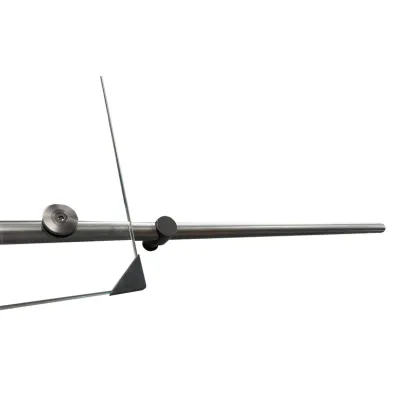 Двері в нішу Koer SR SD06-140x220-TR-07 прозоре скло Easy Clean 8мм, графіт (KR5369) — Photo 13