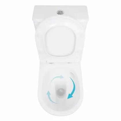 Унітаз підлоговий Qtap Aquarius Ultra Quiet 620×355×790 мм з сидінням Soft-close, White QTAQAW27W49262 — Photo 5