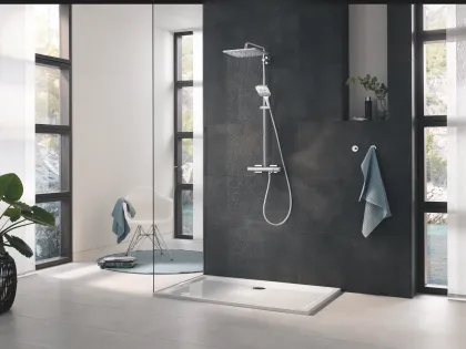 Душова система з термостатом для душа Grohe Rainshower System (26649000) — Photo 5