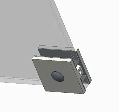 Двері в нішу Koer SR SD02-140x200-TR-01 прозоре скло Easy Clean 8мм, хром (KR5383) — Photo 10
