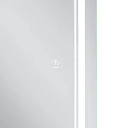 Дзеркало Mixxus Premium QUADRO MR20-90x70-Reverse з Led Touch, Anti-fog, димером, регулятором яскравості (MP6621) — Photo 4