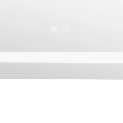 Дзеркало Lidz Kubis (KU1) 600х700 з LED-підсвічуванням Touch, з антизапотіванням, з димером, рег. яскравості LDKU60070049285 — Photo 3