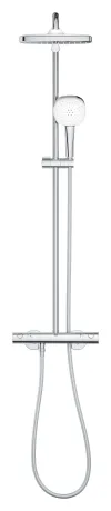 Душова система з термостатом для настінного монтажу Grohe Tempesta System 250 Cube (26689001) — Photo 2