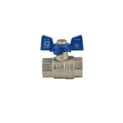 Кран кульовий Koer 1/2" ГГМ (KR.217.B) синій (KR2719) — Photo 1
