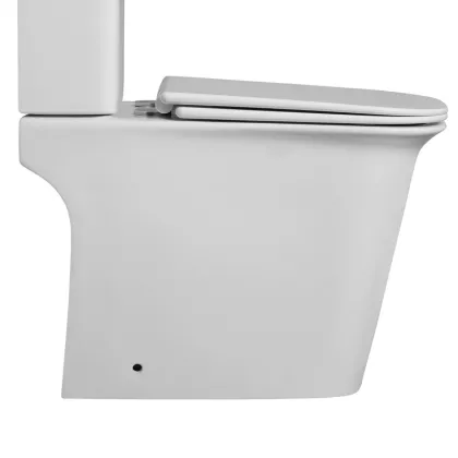 Чаша унітазу-компакту Mixxus Wave-0404-R Bowl 630х350х805 Rimless без сидіння (MI8362) — Photo 3