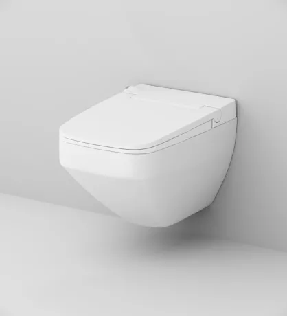 Унітаз підвісний безобідковий FlashClean, з кришкою-біде TouchReel AM.PM CCC50A1700SC Inspire 2.0 — Photo 3