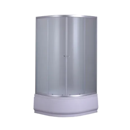 Душова кабіна з високим піддоном Mixxus PLAIN SCT01-90x90x195-FB SATIN матове скло 4мм (MI6894) — Photo 3
