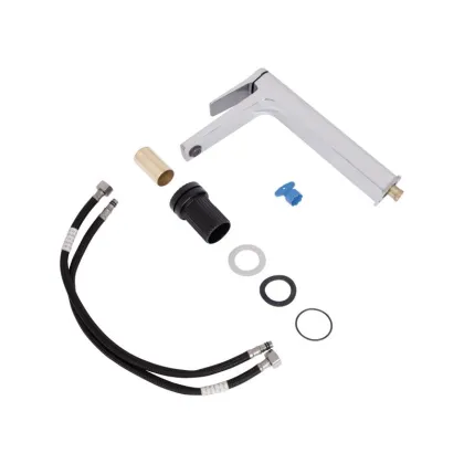 Змішувач для раковини високий Qtap Nando QTNAN269CRM48650 Chrome — Photo 6