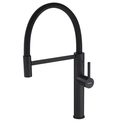 Змішувач для кухні Mixxus Premium Oliwer 017 BLACK REFL.BLACK (MI6966)