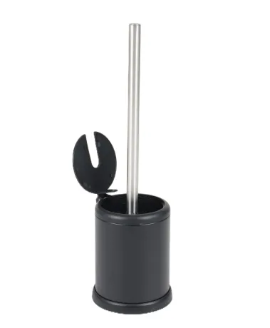 Йоржик для унітазу підлоговий Mixxus Topper-TB0201 Black колір чорний (MI7095) — Photo 3