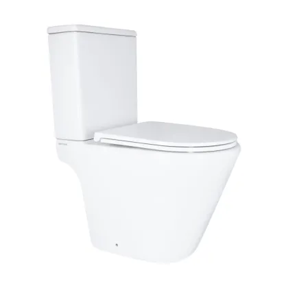 Чаша унітазу-компакту Mixxus Bevel-0405-R Bowl 605х370х800 Rimless без сидіння (MI8352) — Photo 4