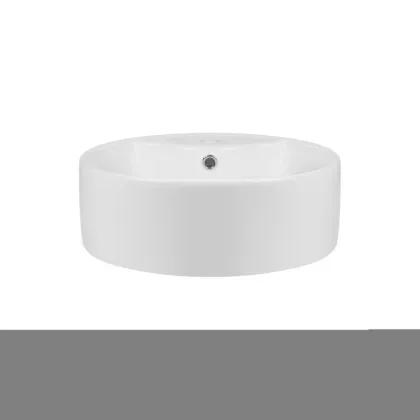 Раковина-чаша Qtap Scorpio 460х460х155 White з донним клапаном QT14117046LW — Photo 2