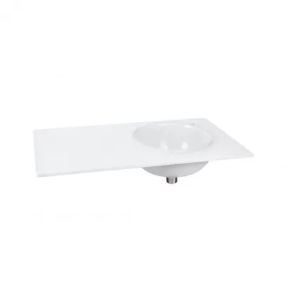 Раковина Qtap Virgo 800х460х300 White з донним клапаном QT1811FL8130ARRW — Photo 3