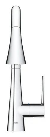 Змішувач для кухні з висувним виливом Grohe Zedra (32294002) — Photo 9